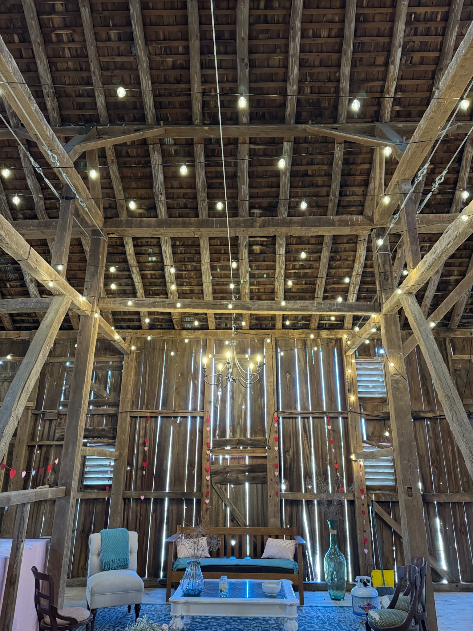 Barn and garden event